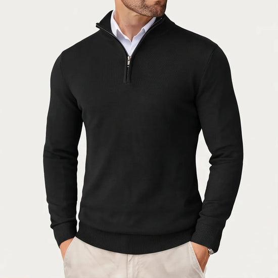 Suéter Slim Fit Meia Gola Alta