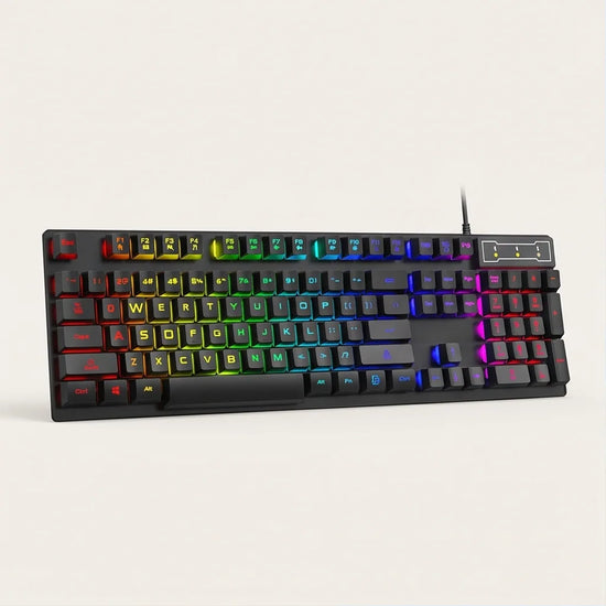 Teclado Mecânico RGB para Jogos